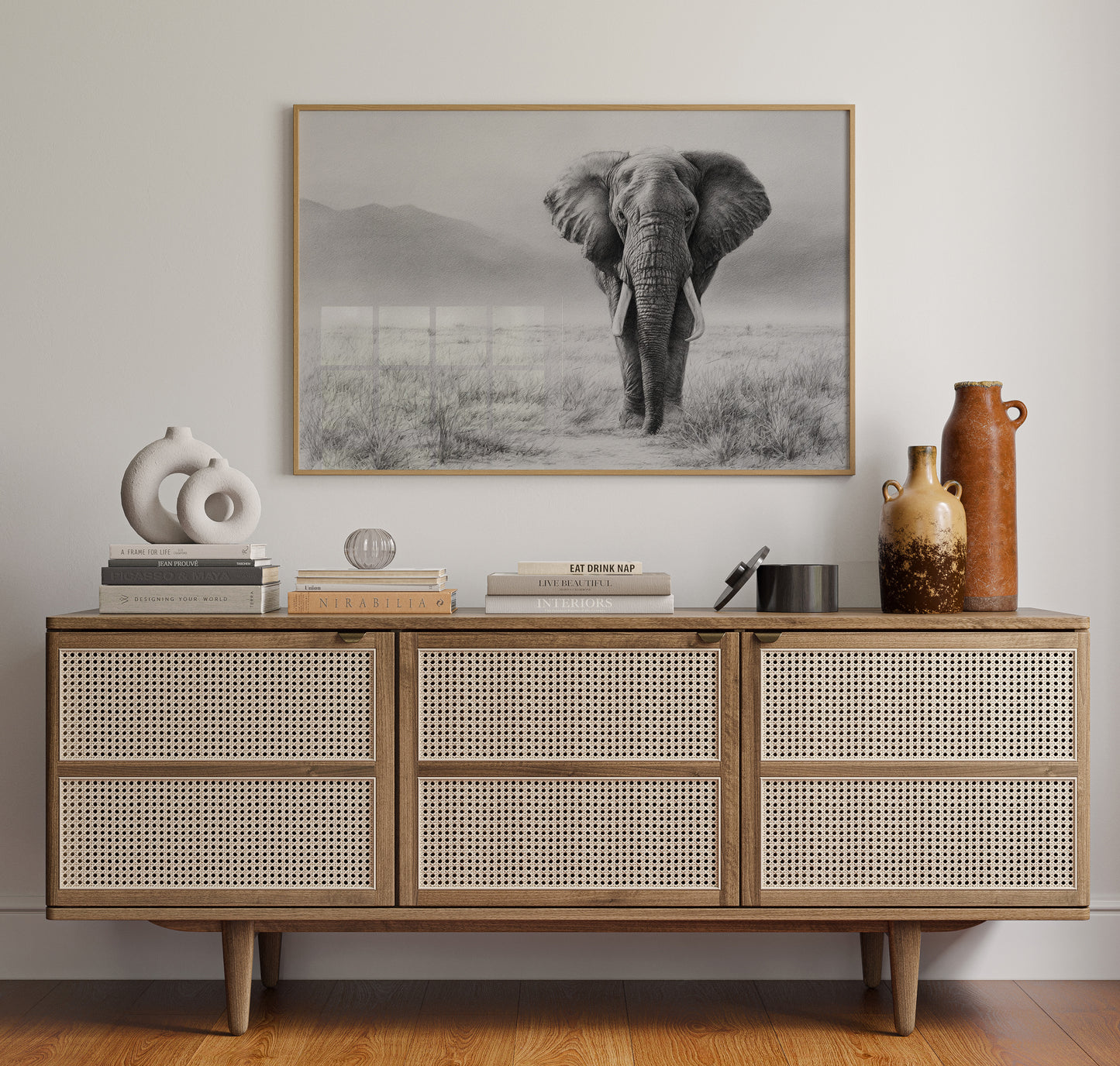 Wisdom Walks The Savanna Plains