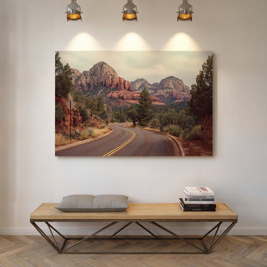 Winding Roads Lead To Crimson Peaks