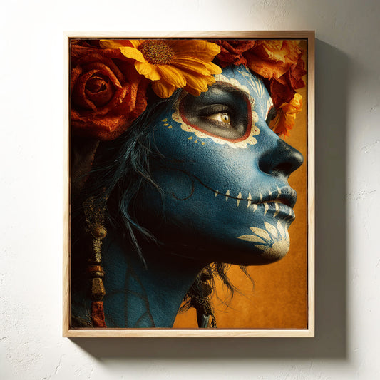 Embers Beneath Painted Skin