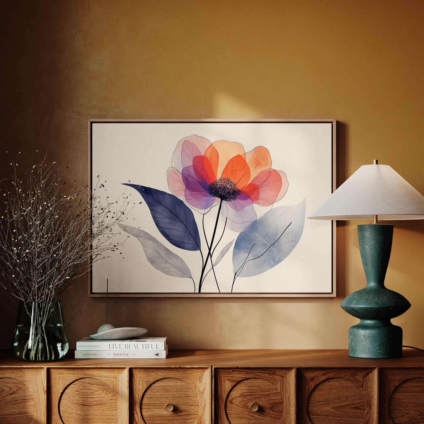 Translucent Petals Catch Morning Light