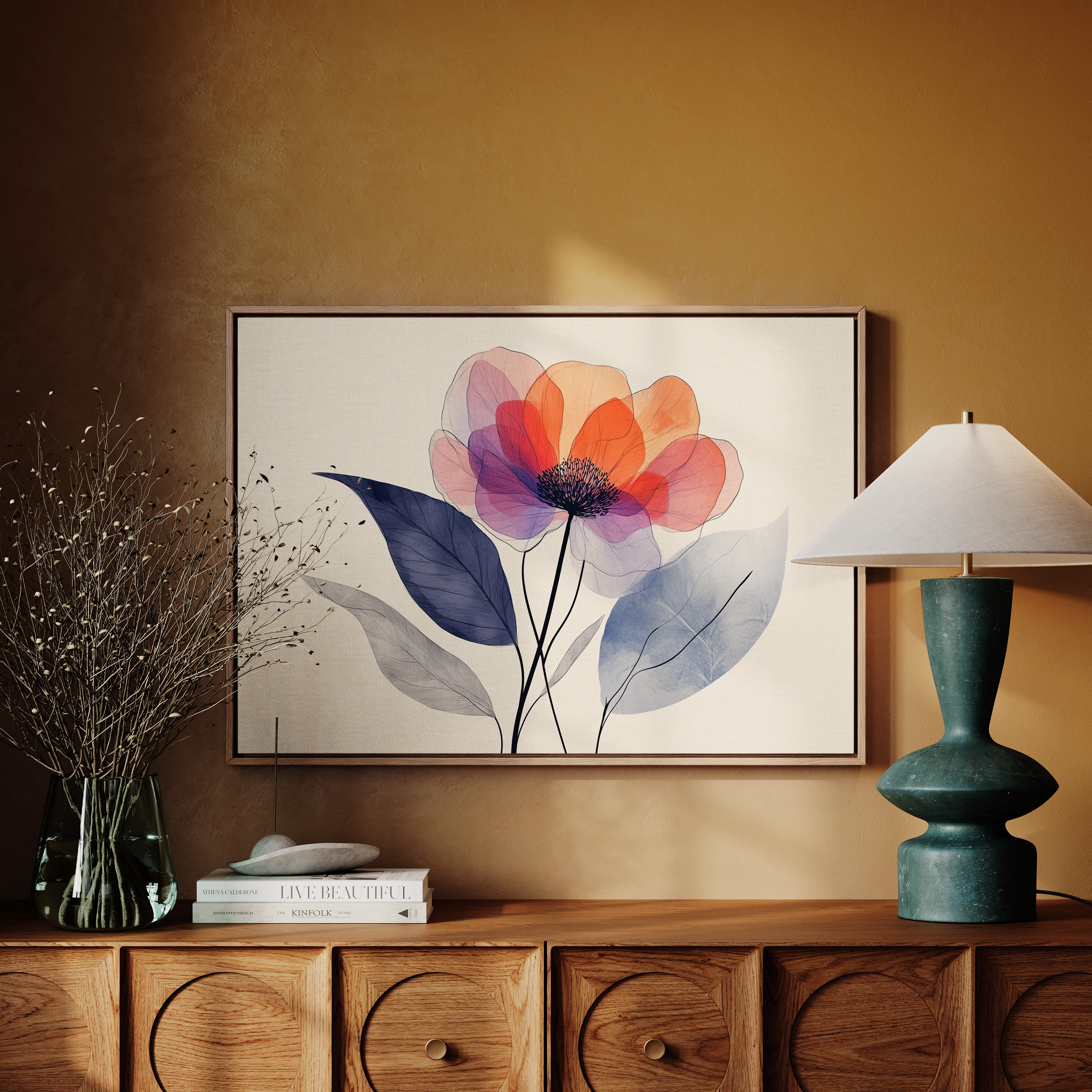 Translucent Petals Catch Morning Light