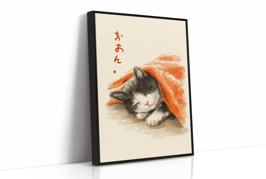 Sleepy Kitten's Japanese Afternoon Dream