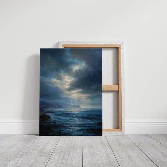 Coastal Rays Break Through Storms