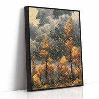 Gold Leaves on a Restless Wind