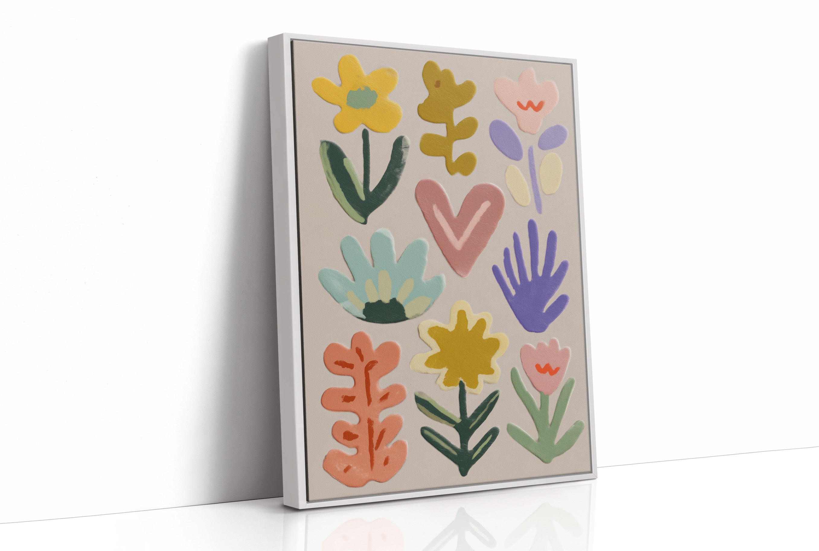 Playful Garden of Felt Dreams