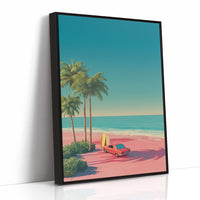 Sunset Shores Meet City Dreams