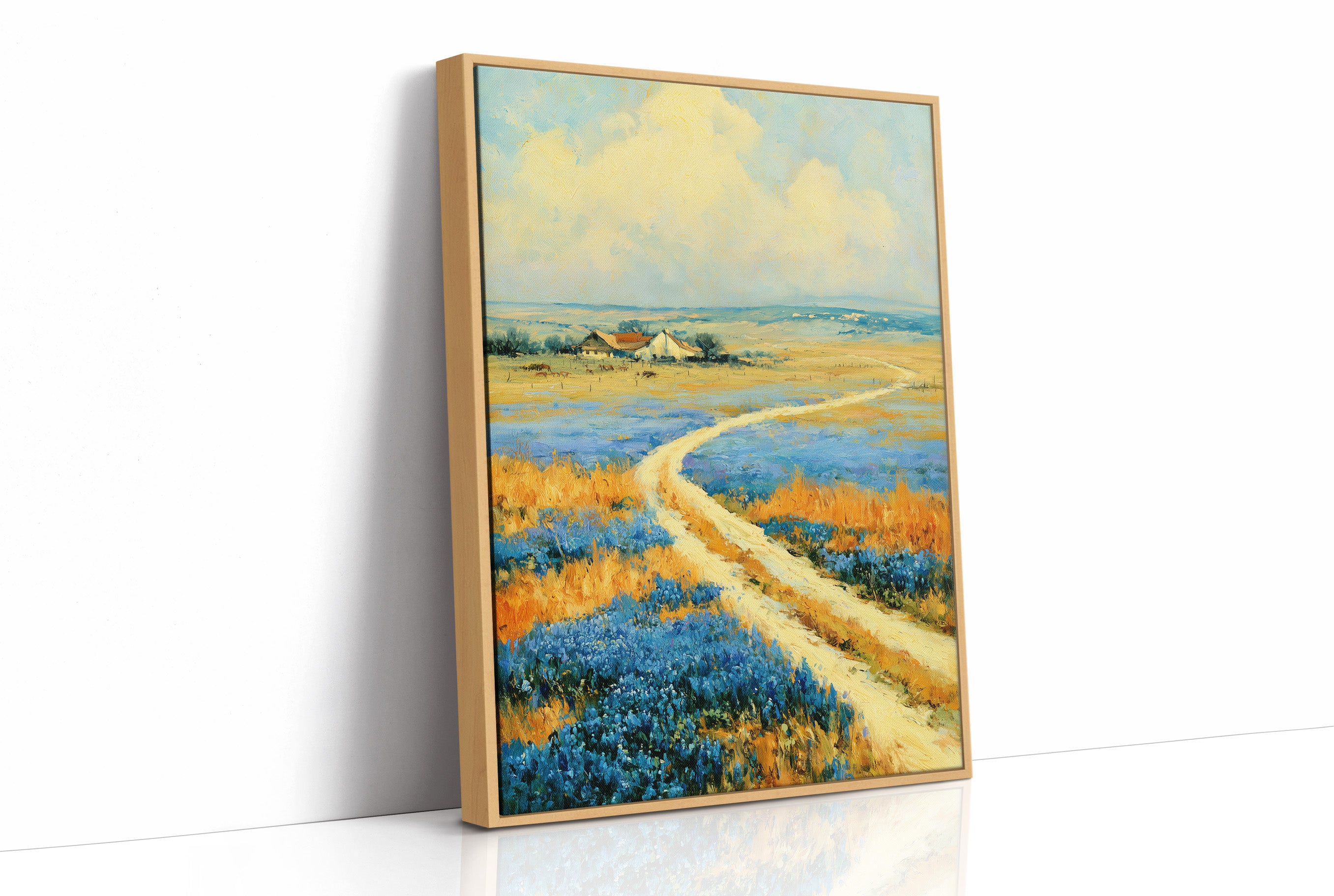 Path Through the Bluebonnets