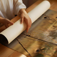 Thistles Catch Dawn's First Light