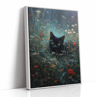 Midnight Prowls Among Wildflowers