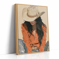 Quiet Smile, Braided Brim