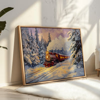 Winter Rails Carry Mountain Dreams