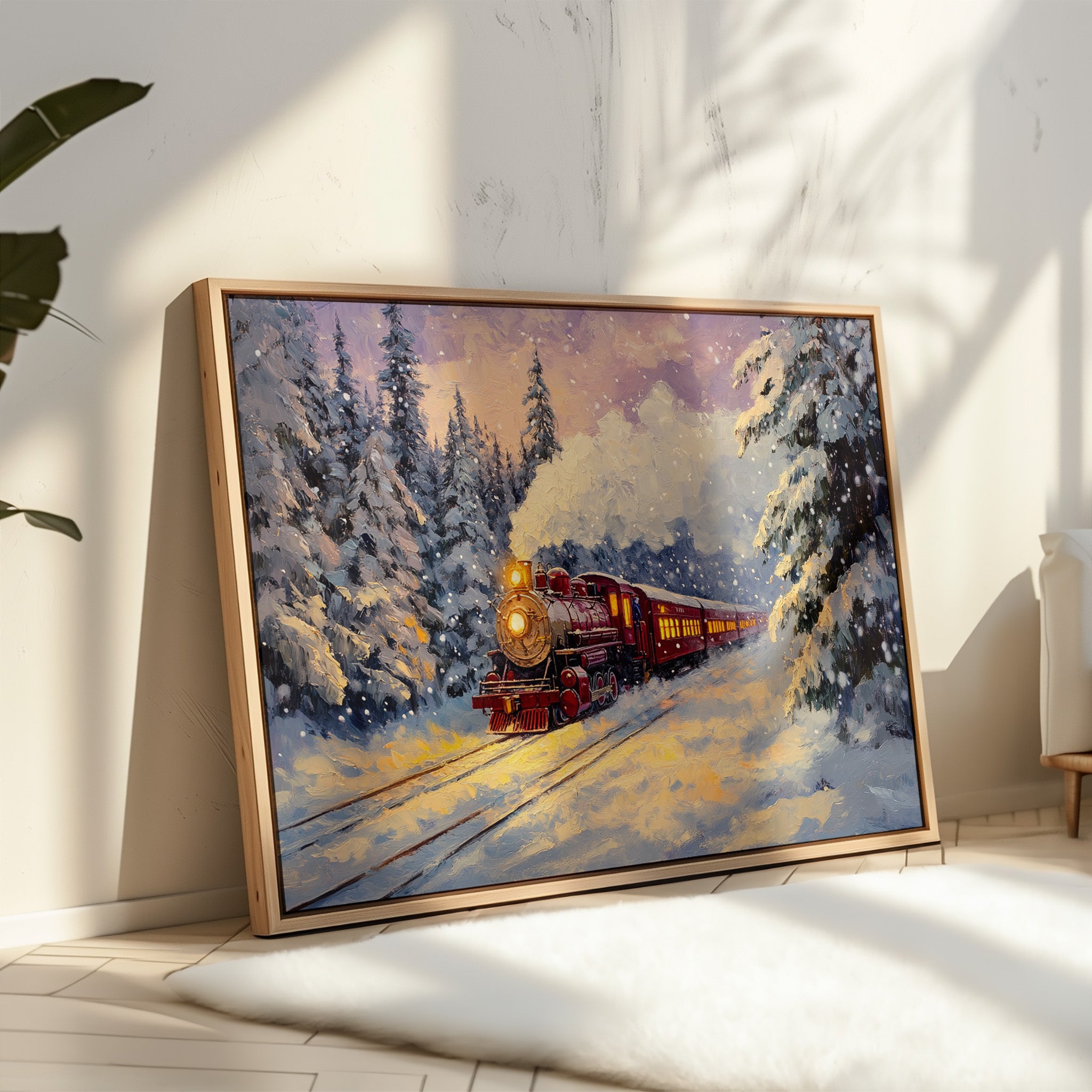 Winter Rails Carry Mountain Dreams