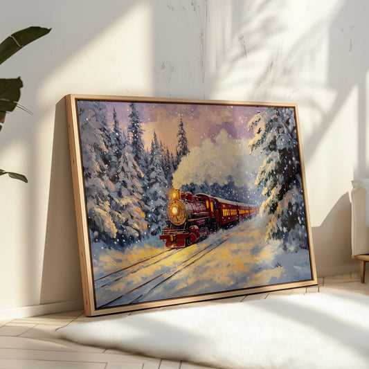 Winter Rails Carry Mountain Dreams