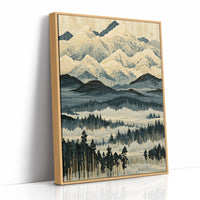 Blue Ridge in Marquetry