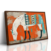 Turquoise Patterns Grace Noble Steed