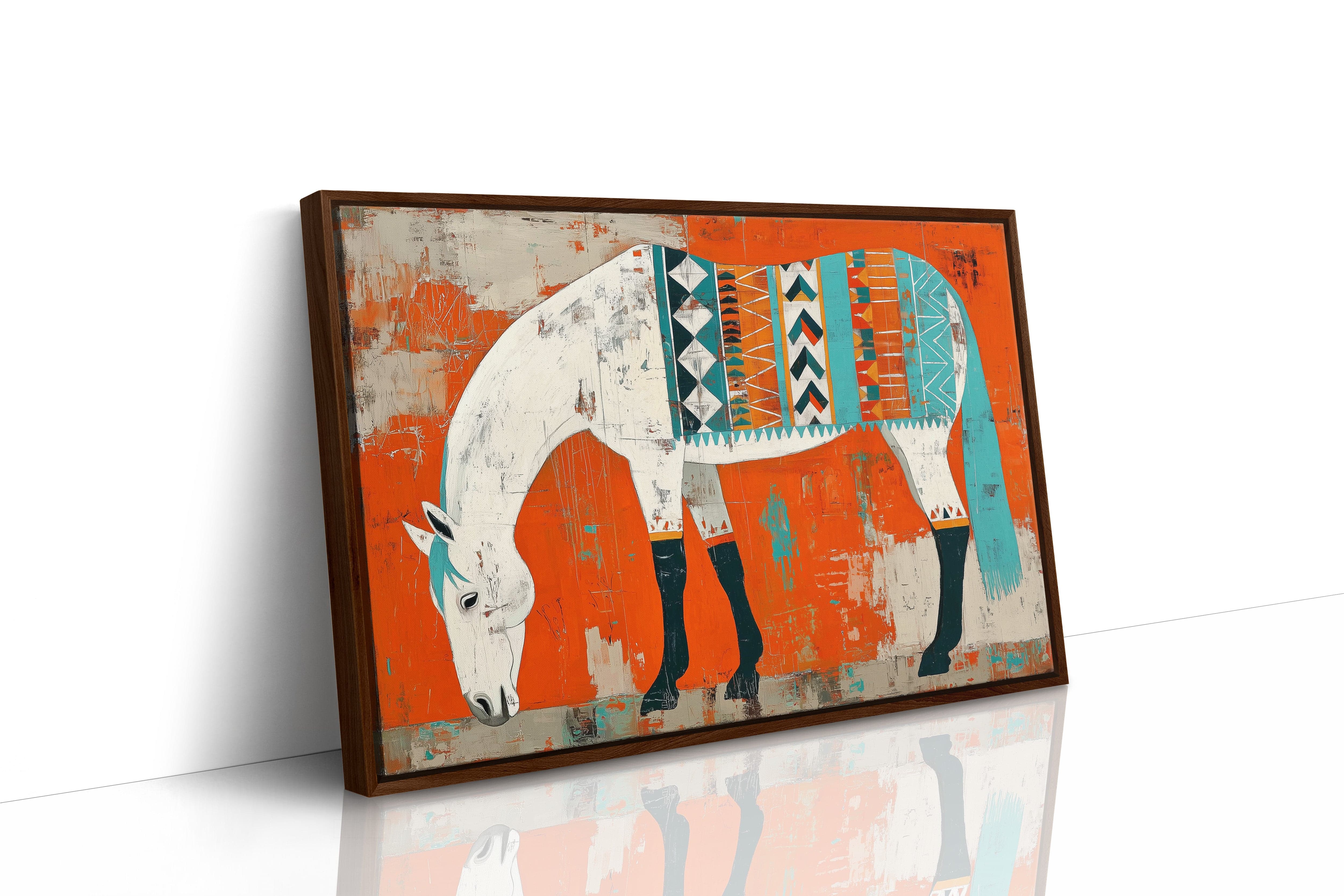 Turquoise Patterns Grace Noble Steed