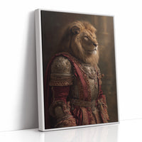 Noble Mane In Royal Attire