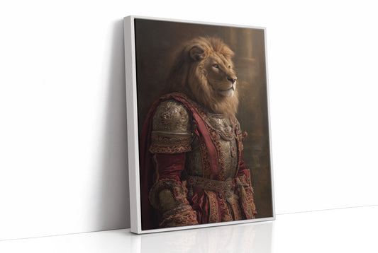 Noble Mane In Royal Attire