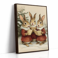 Winter Rabbits Sing Their Carols