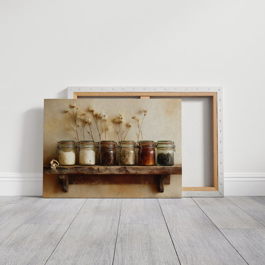 Treasures of the Rustic Shelf