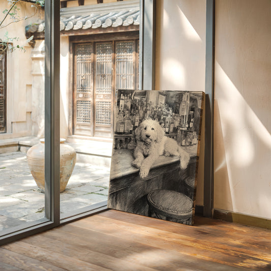 The Barkeeper's Loyal Companion