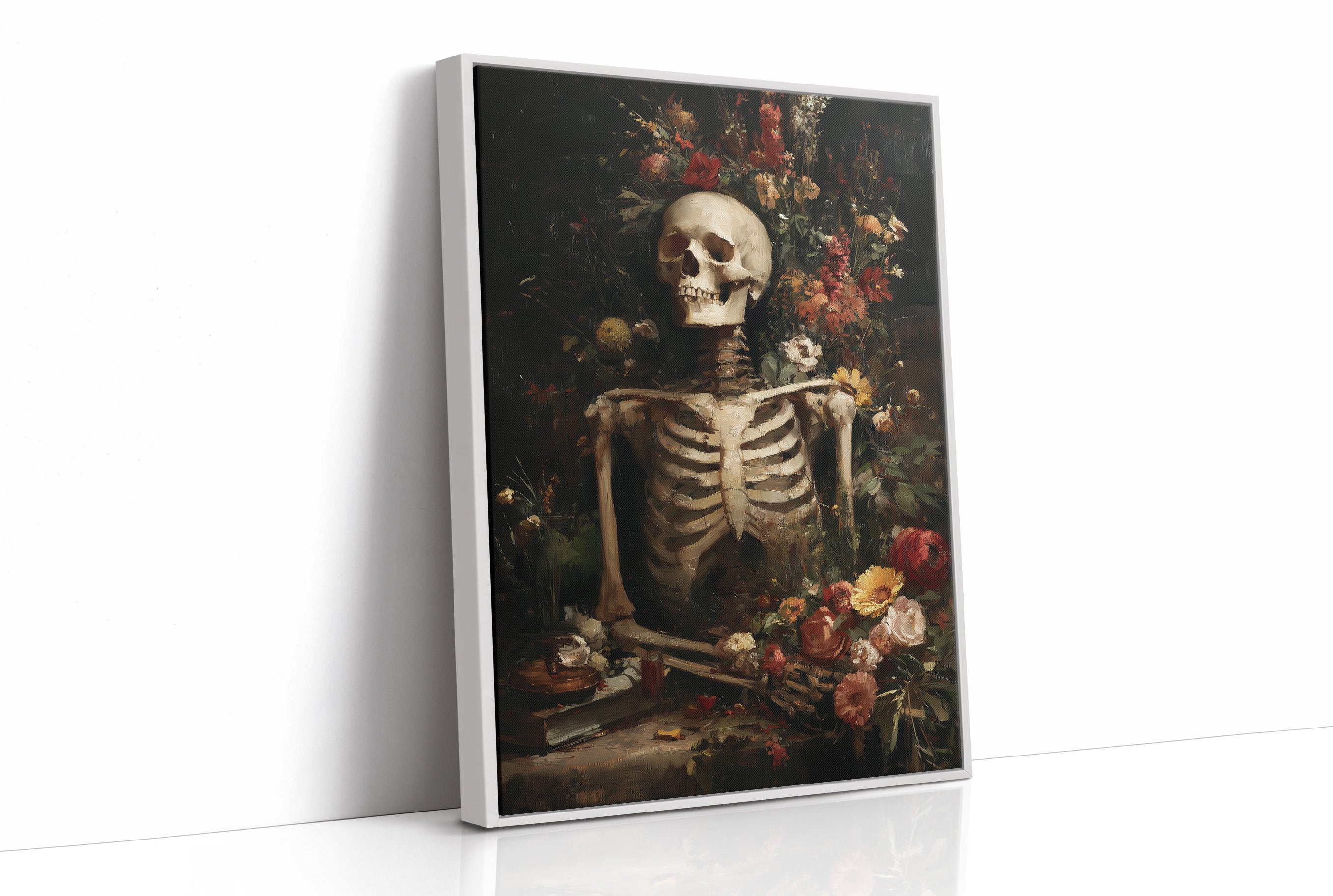 Blooms Against Mortality's Frame