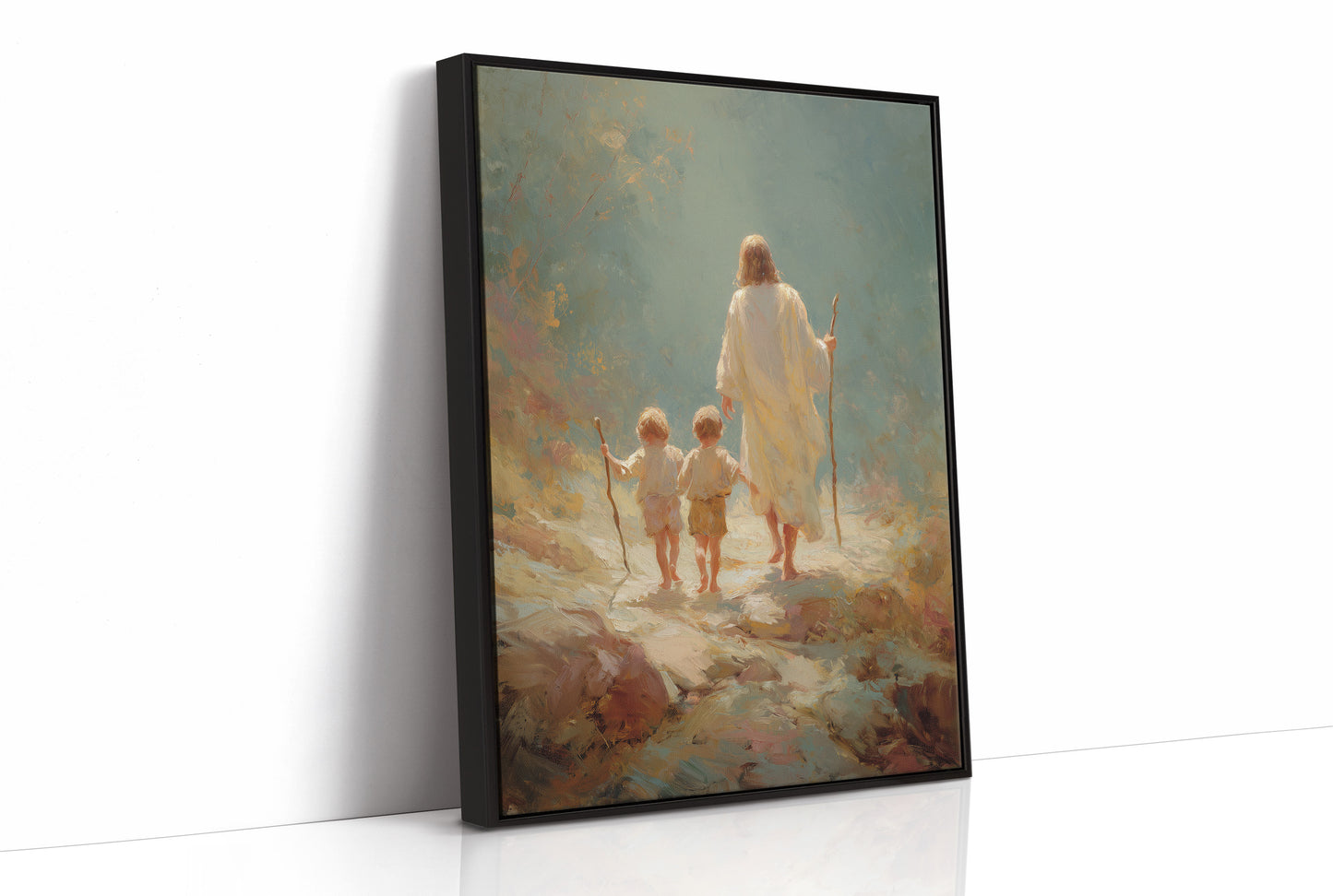 Luminous Journey Through Ethereal Paths