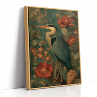 The Heron Knew the Garden Well