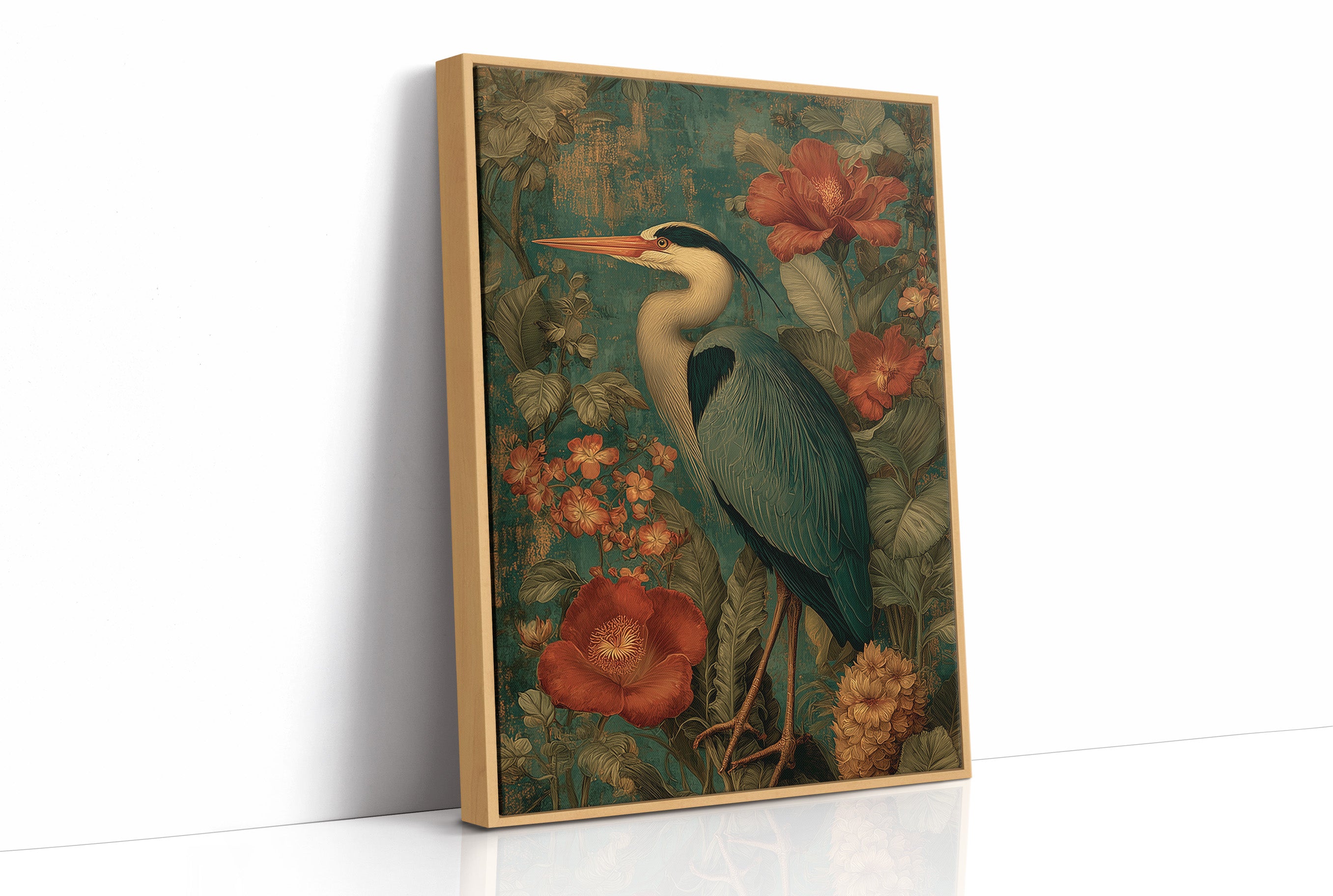 The Heron Knew the Garden Well