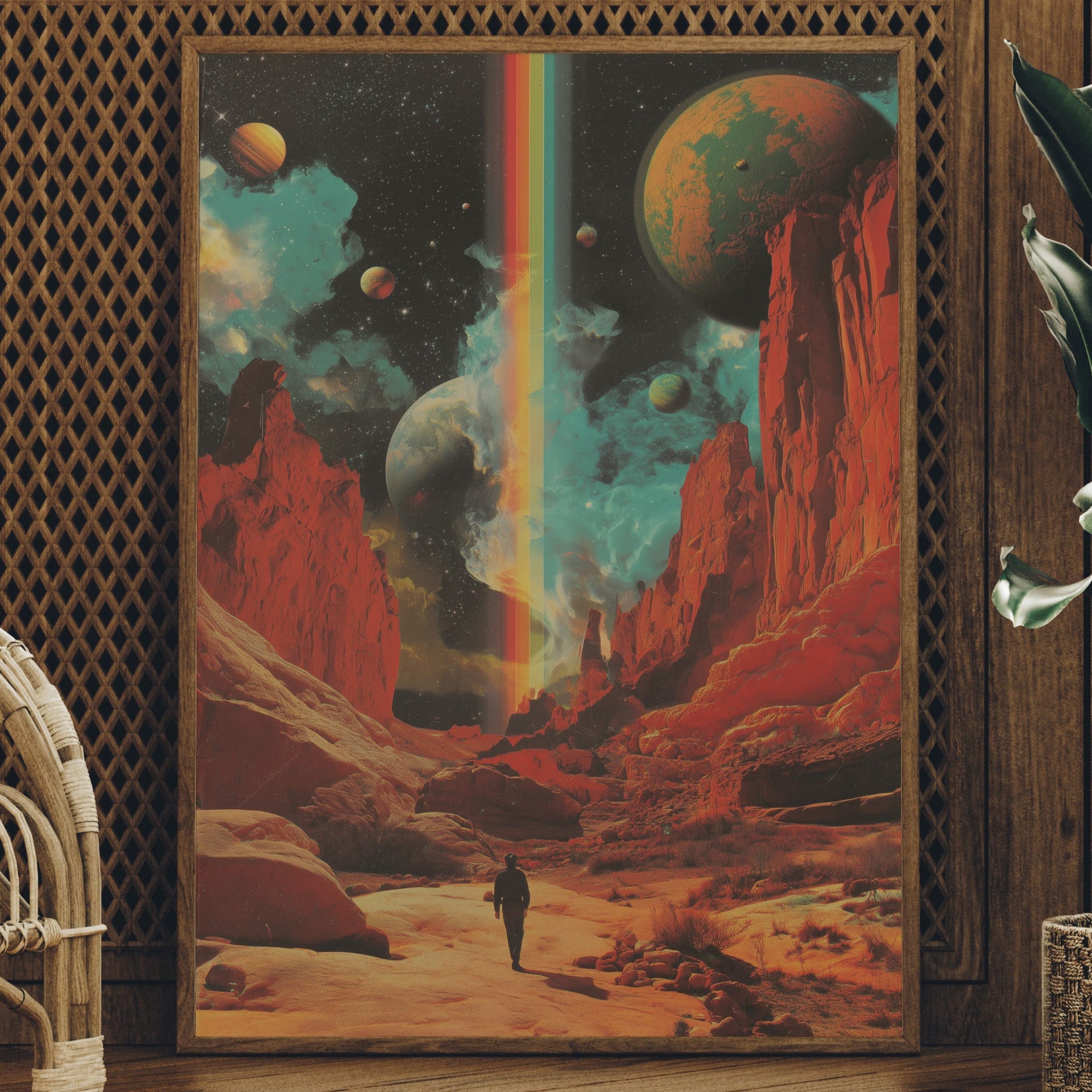 Journey Through Cosmic Canyons