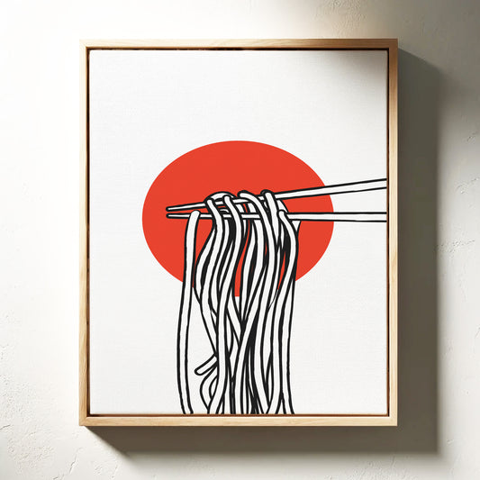 Noodles Dance Against Rising Sun