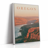 Columbia Gorge Waterfall Vista