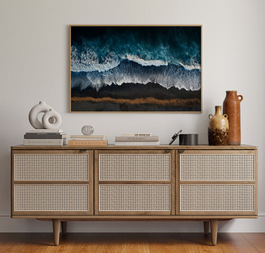 Tides Draw Maps In Azure Light