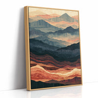 Dusk to Ember in Marquetry