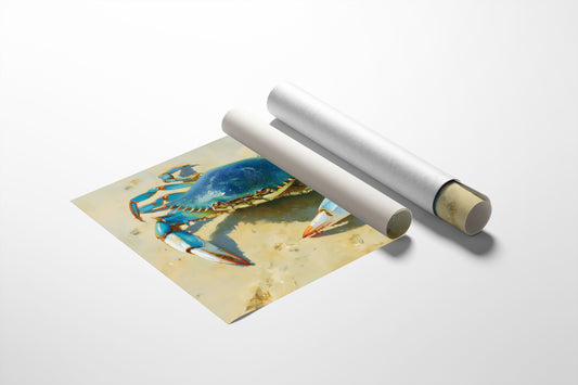 Blue Treasure From Tidal Pools