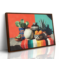 Citrus Morning Meets Desert Clay