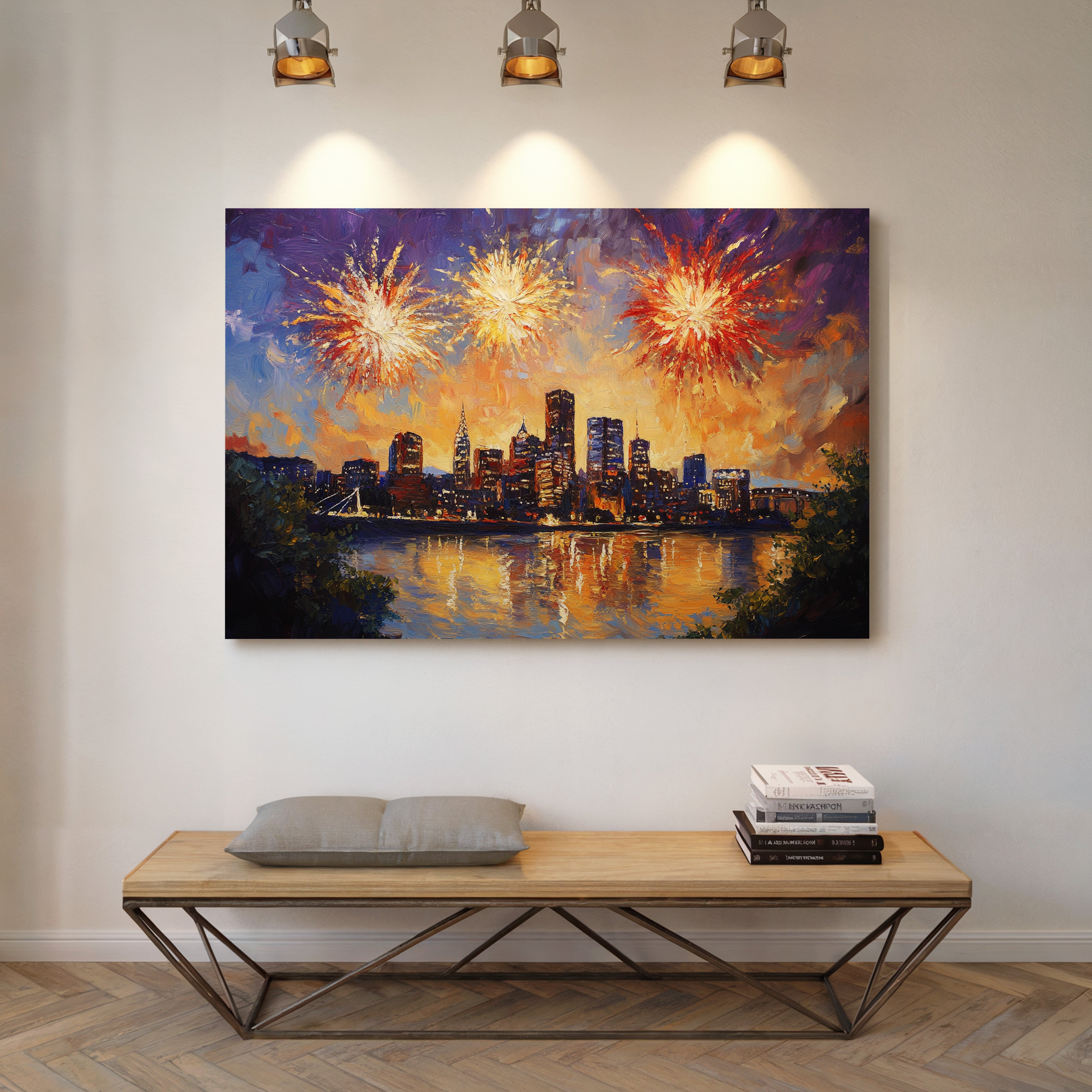 City Lights Dance With Firework Dreams