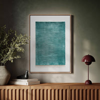 Tidal Rhythms In Seafoam Green