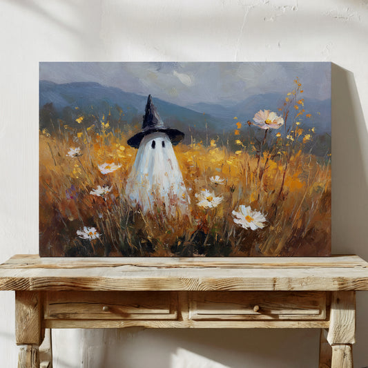 A Ghost Among Golden Blooms