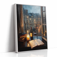 Paris Rainfall And Vintage Pages