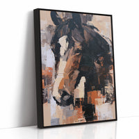 Horse in Rust and Shadow