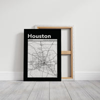 Houston, Mapped in Black