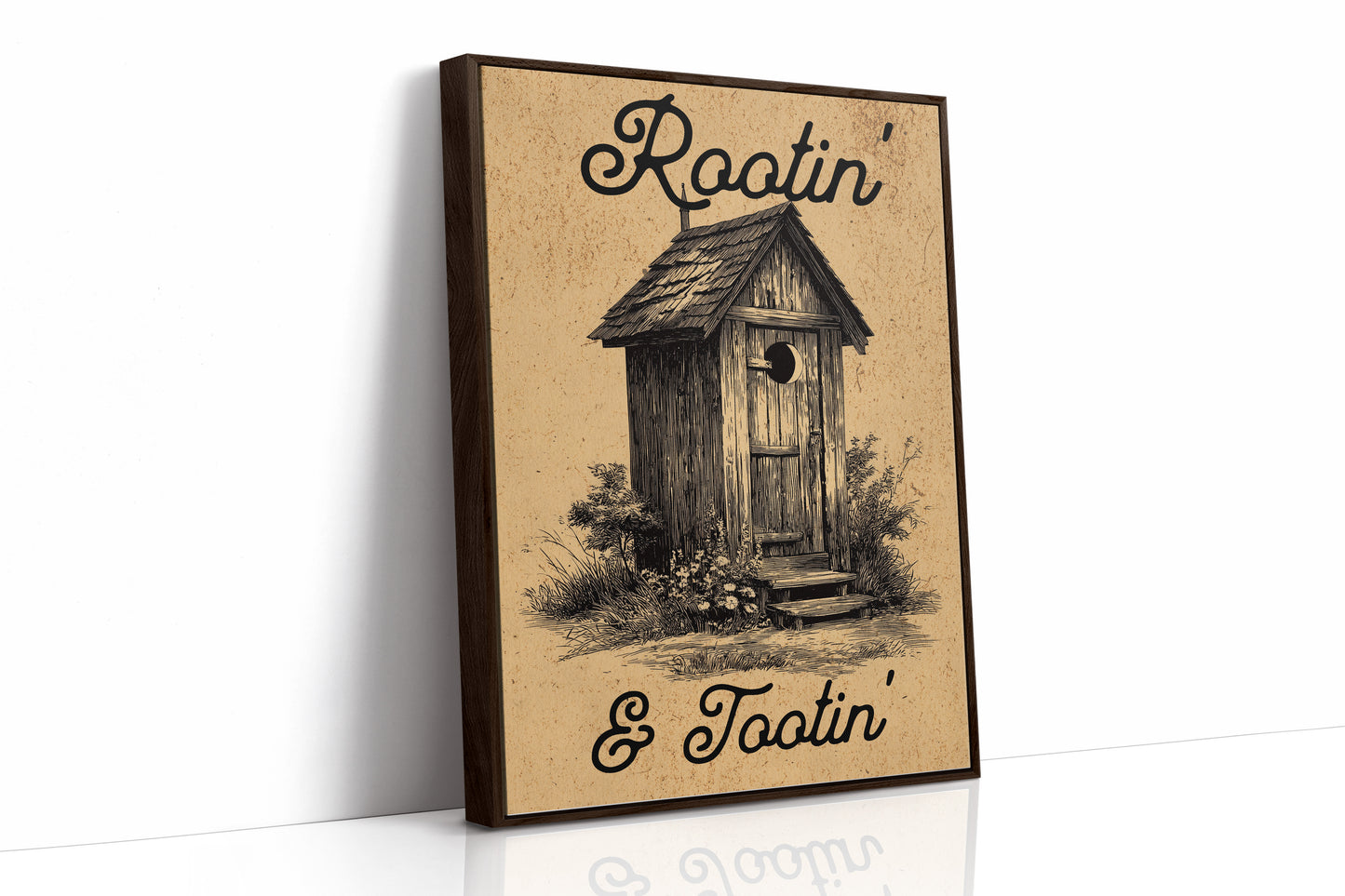 Rustic Refuge: Vintage Outhouse Charm