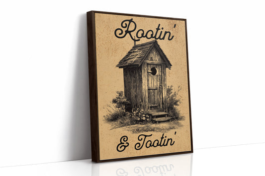Rustic Refuge: Vintage Outhouse Charm