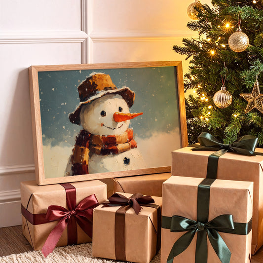 Frosty Wears His Favorite Hat