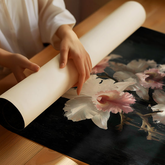 Orchids Against Midnight Walls