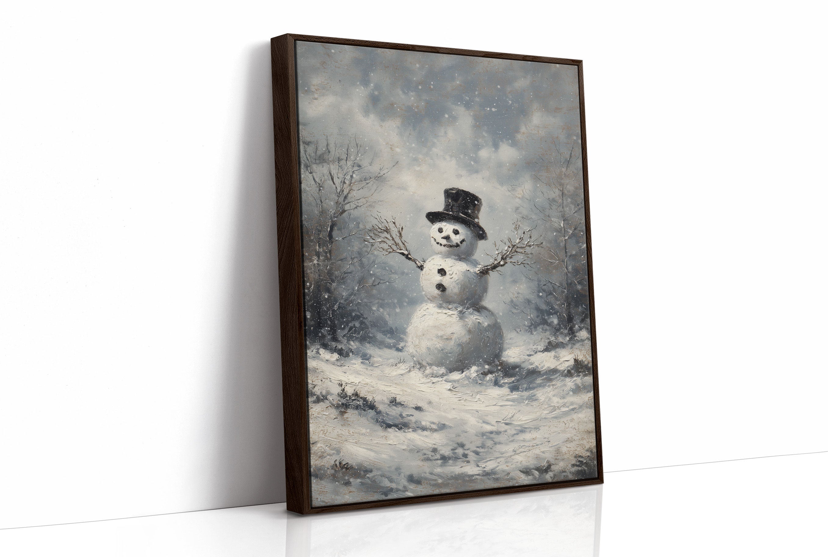 Winter's Tale In Gentle Gray