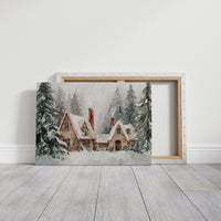 Nestled Beneath Winter's Gaze