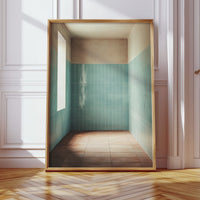 Morning Light Meets Mint Tiles