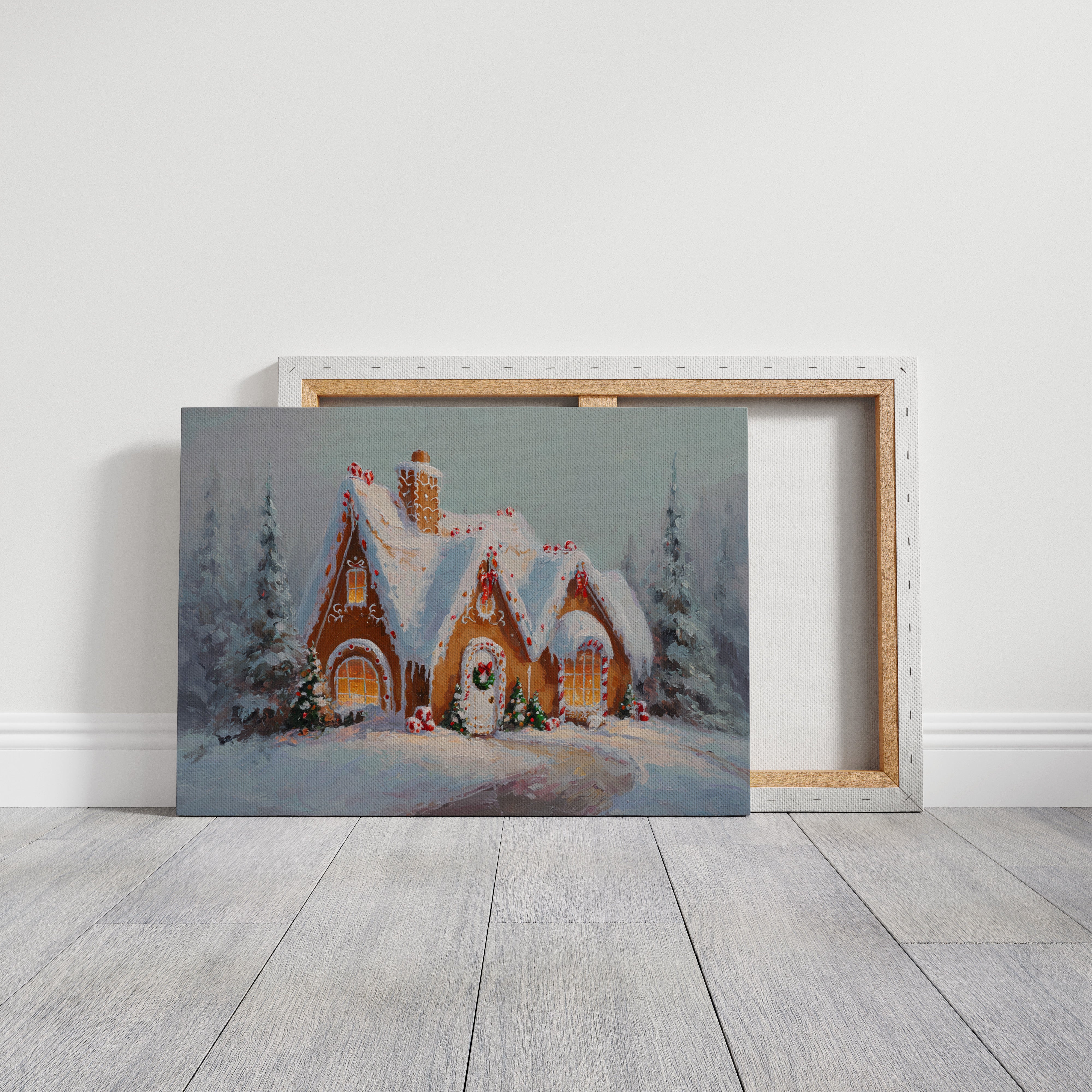 A Cottage Wrapped in Sugar Frosting